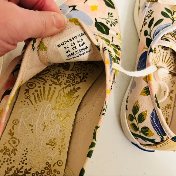 Keds x Rifle Paper Tennis Shoes - Picture 6 of 6